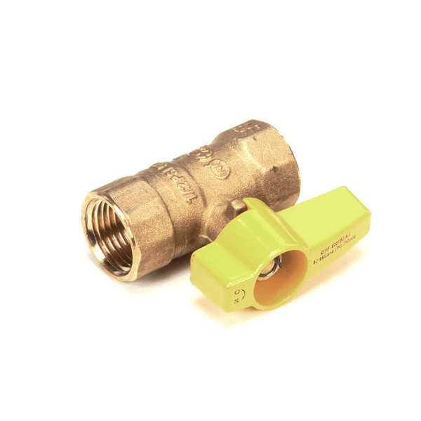 Ultrafryer, Ball Valve with Handle, 1/2''