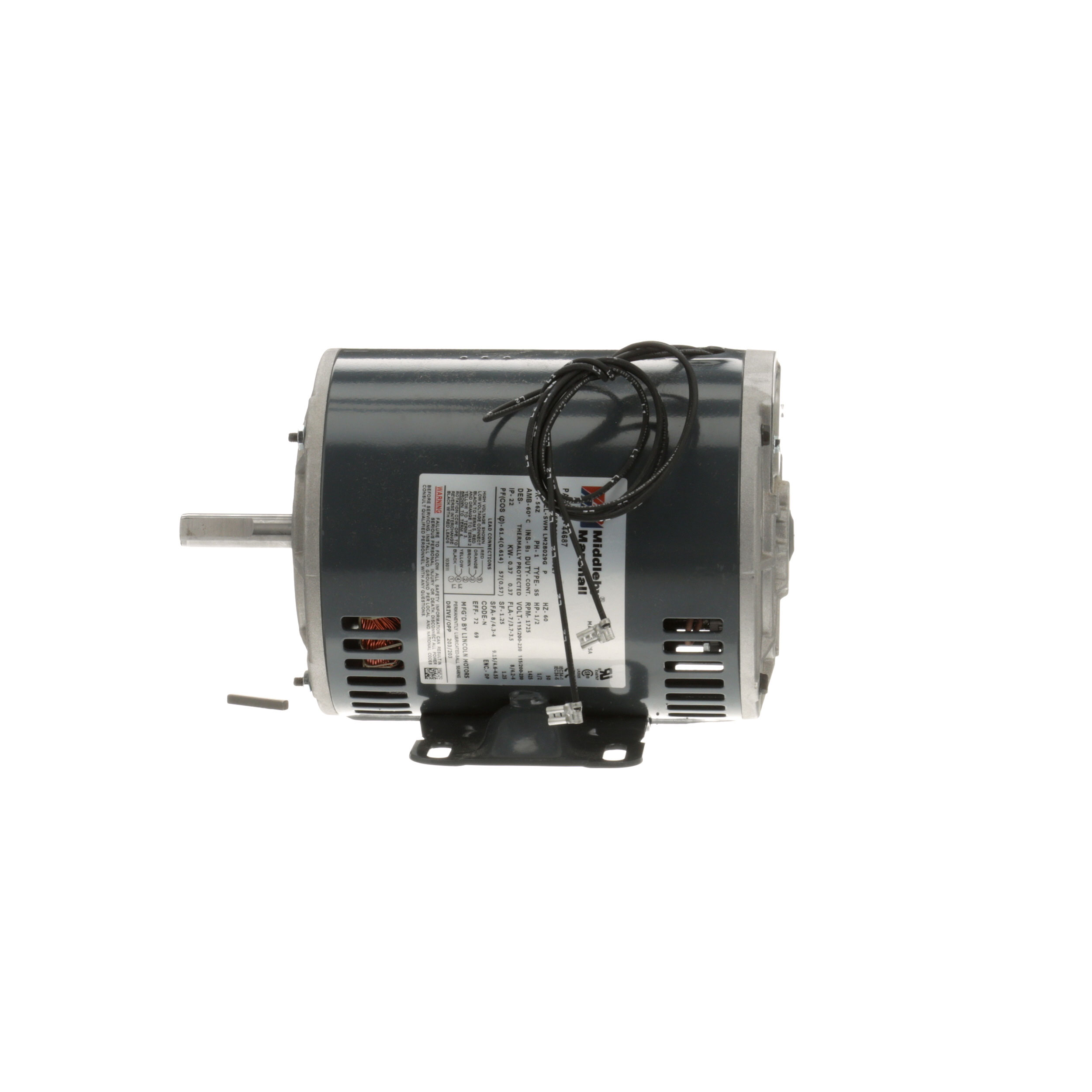 Blower Motor, 1/2HP, 115/220-230V 60HZ.image